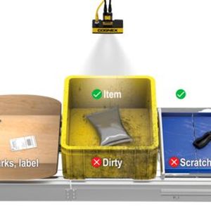 In vielen Logistikanwendungen ermöglichen Bildverarbeitungssysteme selbst beim Scannen unterschiedlichster Objekte eine Steigerung der Produktivität.(Bild:  Cognex)