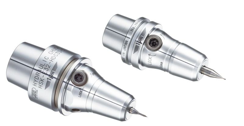 Tasseaux hydrauliques Big Daishowa : une technologie de serrage haute précision garantissant une excellente concentricité, une grande rigidité, et une répétabilité optimale pour les opérations d'usinage es plus exigeantes. (Source : Big Daishowa)