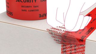 Sicherheitsklebebänder sollen die Luftfracht sicherer machen. (Bild: Antalis)