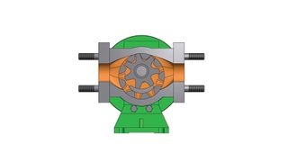 Die einzelnen Elemente der mehrpoligen Magnetkupplung werden aus dem Dauermagnetwerkstoff „Kobaltsamarium“ gefertigt. (Bild: Dickow)