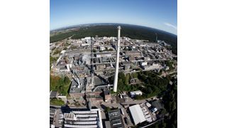 Blick auf den Dyneon-Standort in Burgkirchen (Dyneon)