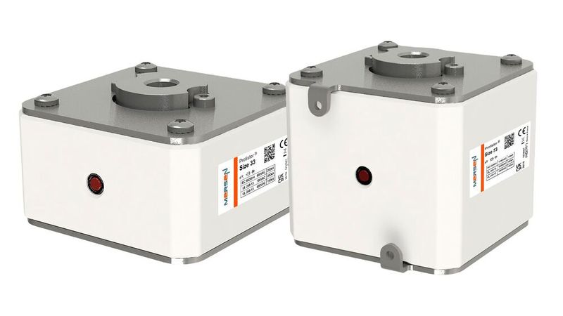 The new high performance fuses from Mersen combine the best AC/DC electrical characteristics in a single compact housing(Source:  Mersen)