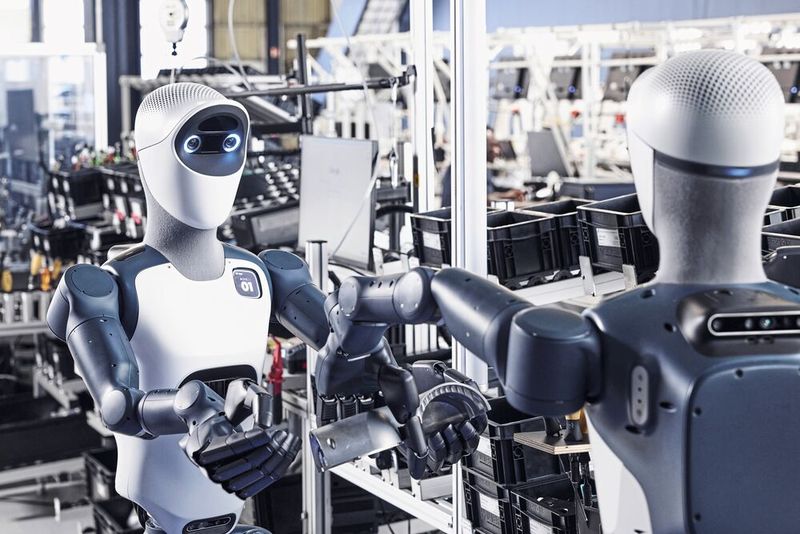 Der Humanoid aus Bayern: Agile Robots will schon 2026 mit dem Agile One einen Roboter für die Industrie auf den Markt bringen. (Bild: Agile Robots)