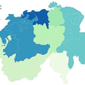 Anzahl Unternehmen mit offener Nachfolge in den Grossraumregionen der Schweiz:
Nordwestschweiz 9485, Espace Mittelland 14 733, Ostschweiz 11 165, Zürich 12 579, Zentralschweiz 9639, Genferseeregion 12 697, Tessin 3488