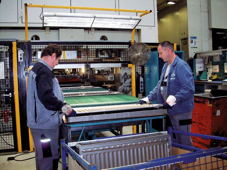 Gearbeitet wird bei der Westfalia Presstechnik grundsätzlich vom Coil. (Bild: Munde)