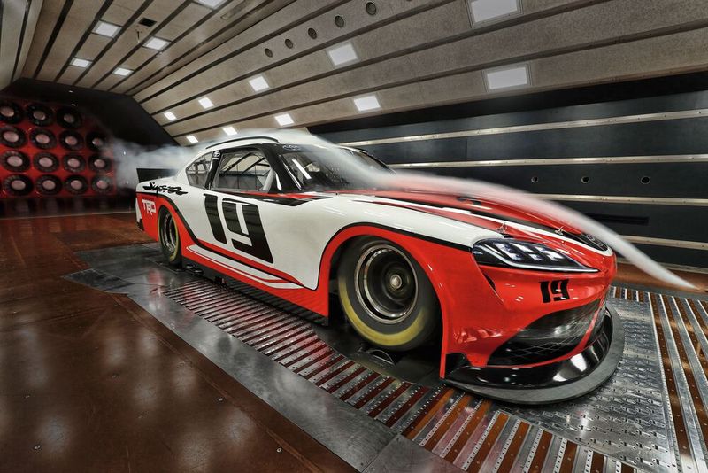 Der erste Renn-Einsatz ist die Meisterschaft der NASCAR Xfinity Series im Februar 2019 auf dem Daytona International Speedway in Florida. (Bild: Michael L. Levitt/Toyota)