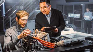 Die Reparatur von elektrischen Achsantrieben ist eine neue Aufgabe, mit der sich die Kfz-Betriebe in Zukunft befassen müssen.  (Bild: Schaeffler)