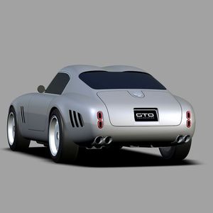 Die Ähnlichkeiten mit dem Ferrari 250 GT Berlinetta sind unverkennbar.(Bild:  GTO Engineering)