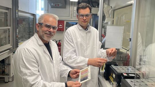 Zwei Experten, die die Entwicklung und Anwendung von Hochleistungsschmierstoffen und Kundennähe perfekt vereinen: Michael Radig (li.), Vertriebsleiter für das Direktgeschäft Automotive Aftermarket, und Dr. Marvin Nathusius, Chemiker und Projektleiter im Bereich F&E Automotive – Driveline & E-Mobilität, arbeiten bei FUCHS.(Bild:  FUCHS LUBRICANTS GERMANY GmbH)