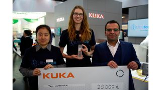 Team Ultratopia gewinnt den Kuka Innovation Award 2025.  (Bild: Kuka)