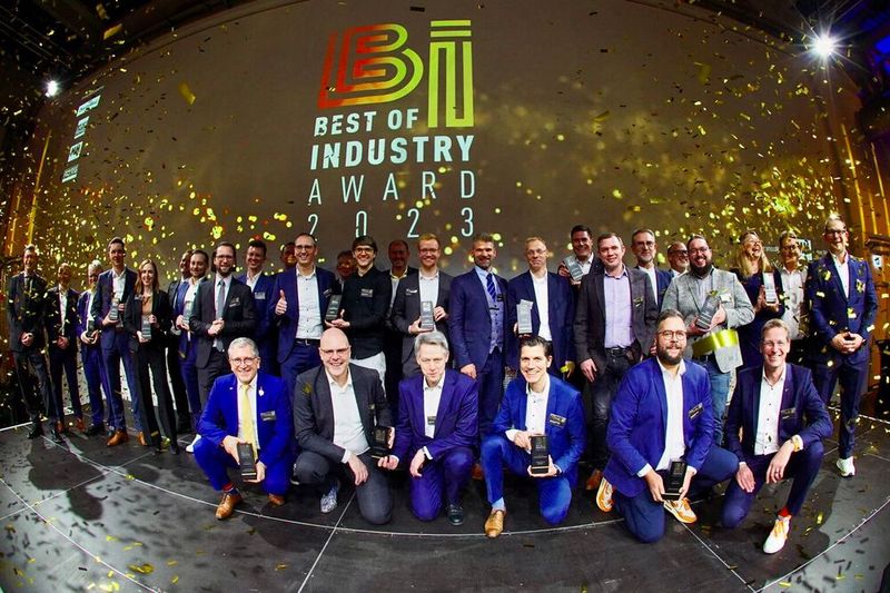 Am Abend des 07.12. wurden in Würzburg die Gewinner des Best of Industry Award ausgezeichnet.(Bild:  VCG/Sebastian Human)