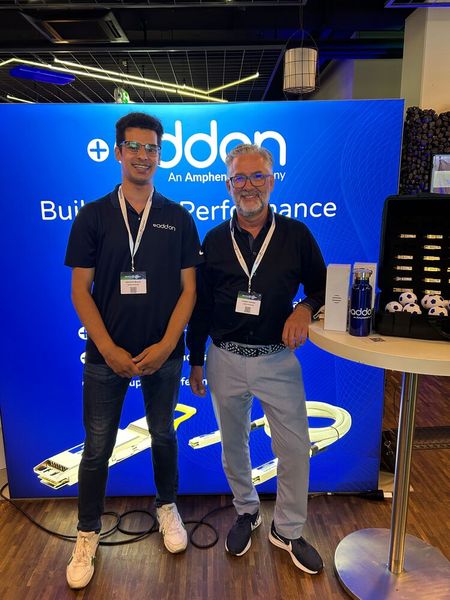 Das Team von AddOn mit Athavan Bosch (l.) und Hubert Jansen  (Bild: Vogel IT-Medien)