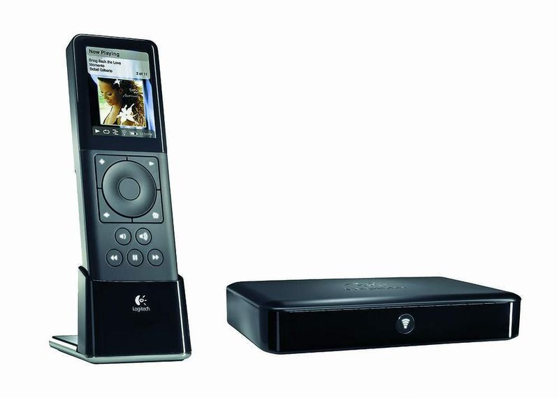 Die kabellose Squeezebox Duet von Logitech streamt Musikdateien oder Internetradio auf die Stereoanlage. (Archiv: Vogel Business Media)