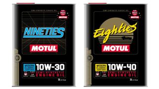 Das Motul-Klassiksortiment wird ab sofort durch zwei neue Motoröle ergänzt. (Bild: Motul)