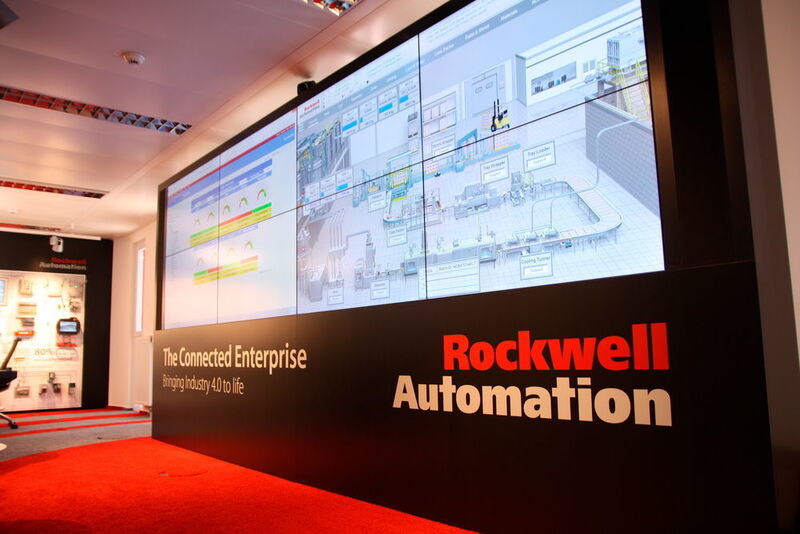 Das Kompetenzzentrum in Karlsruhe zeigt, wie der ganzheitliche Connected-Enterprise-Ansatz in der Praxis abläuft. (Rockwell Automation)