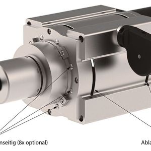 Sonderserie der SL3000 von FSG mit vielfältigen Drainageöffnungen samt Blindstopfen, die passend für die jeweilige Einbausituation vom Kunden selbst entfernt werden können.(Bild:  FSG Fernsteuergeräte)