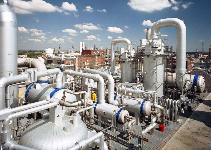 Bayer is investing around 380 million Euro to expand its Map Ta Phut site in Thailand into a regional centre for plastics production. In November 1999, a new production plant for polycarbonate came on stream at the works. Initial capacity of 40,000 t/y will be expanded to 120,000 t/y by 2001.  (Picture: Bayer AG)