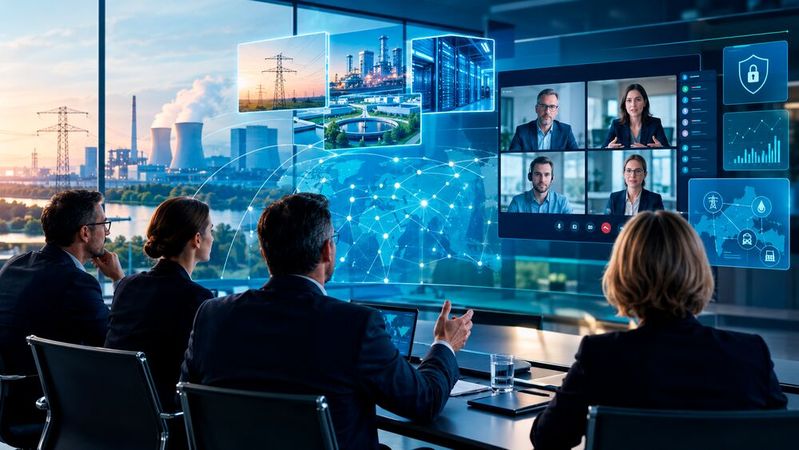Enginsight stellt den Partnern Webinare und weiteres Material bereit, um diese bei der Ansprache von KRITIS-Entscheidern zu unterstützen.(Bild:  Dall-E / KI-generiert)