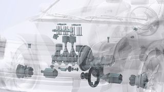 Leichtbaupotenziale massivumgeformter Komponenten in einem Automobil: Nach der Karosserie geht die Branche jetzt die nächsten Herausforderungen an. (Bild: Industrieverband Massivumformung)