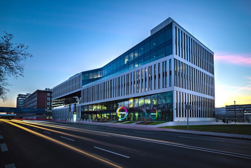 Siedziba główna koncernu Covestro w Leverkusen(Bild:  Covestro)