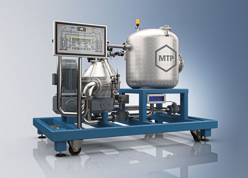 With TwinCAT MTP, automation software from Beckhoff meets the requirements for increasing plant modularity in the process industry. (Source: Beckhoff)