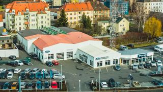 In Zittau ist das Autohaus Löbau Ford- und Volvo-Händler. (Bild: Autohaus Löbau)