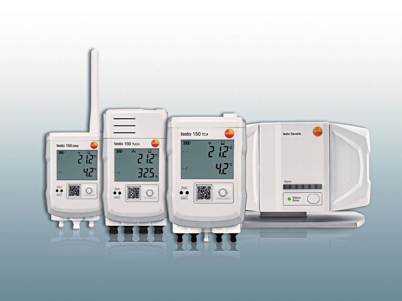Zentrale Überwachung auditrelevanter Umgebungsparameter mit Testo Saveris (Bild: Testo)