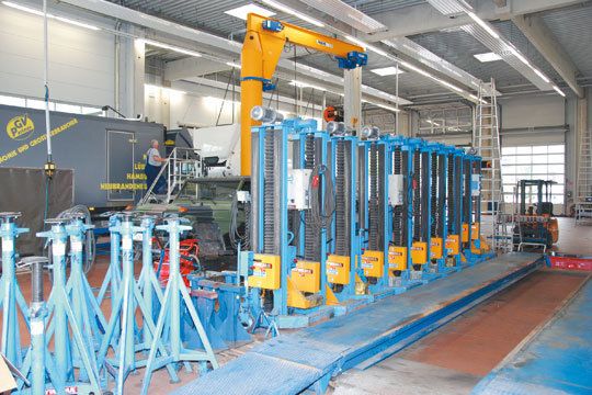 Ordnung ist der halbe Serviceprozess – die Neubrandenburger Mitarbeiter wissen das. (Archiv: Vogel Business Media)