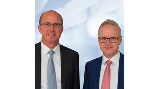 Die neuen Geschäftsführer von Rampf Machine Systems, Dirk Haumann (links) und Thomas Altmann, wollen das Produkt- und Serviceangebot des weltgrößten Mineralgussproduzenten mit Sitz in Wangen (bei Göppingen) weiter ausbauen. (Rampf Machine Systems)