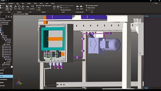 In Eplan Harness proD lassen sich Kabellängen vom Schrank ins Feld schnell und einfach ermitteln.  (Bild: Eplan GmbH & Co. KG )