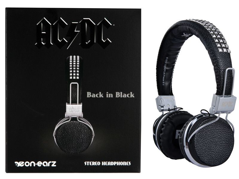 Kopfhörer on.earz - Listen with the Legends AC/DC, UVP 100 Euro (Bild: on.earz)