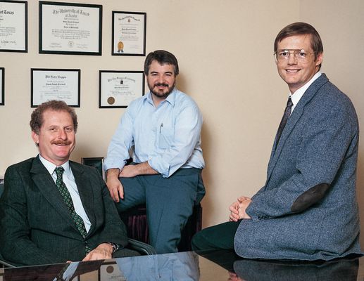 Die drei Köpfe hinter NI: James Truchard, Jeff Kodosky und Bill Nowlin (von links). (Bilder: National Instruments)