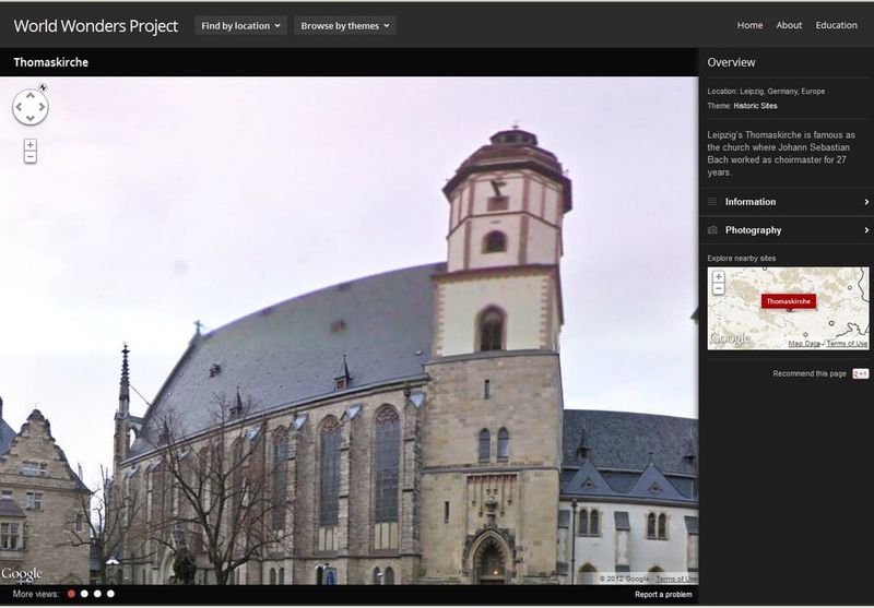 Leipzig: Thomaskirche (Quelle: Google)