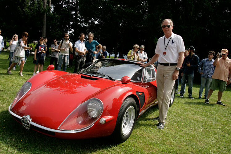 Den Preis für das schönste Auto hat Albert Spiess mit seinem Alfa 33 Stradale den Coppa d'Oro gewonnen. (Ampnet)