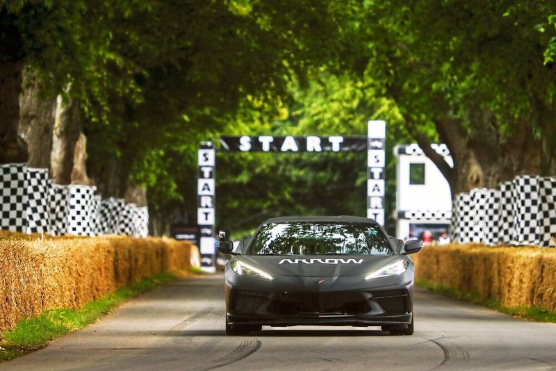 Der teillautonome Arrow SAM Car Goodwood (JEP)