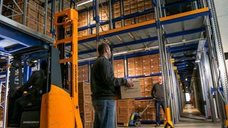 Blick in Hochsicherheitslager von Gehring (Gehring/Jan Neumann)