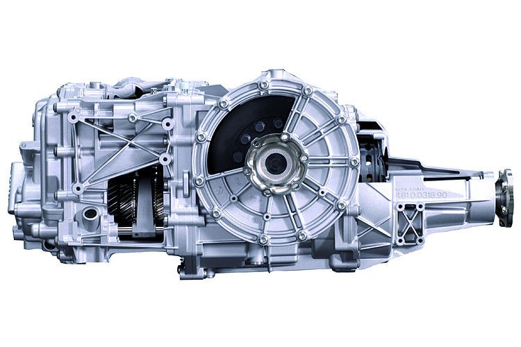 Das Doppelkupplungsgetriebe (DKG) 7DCL750 wird bei Ferrari im California und bei Mercedes-AMG im SLS und GT eingebaut. (Foto: Getrag)