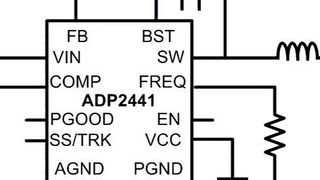 Bild 1: Blockschaltbild einer invertierenden Buck-Boost-Schaltung (Bild: ADI)
