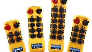 Ausgelegt für eine lange Lebensdauer mit über 2 Mio. Schaltzyklen: die Flex-Wave-Funkfernsteuerungen von Magnetek. (Columbus McKinnon)