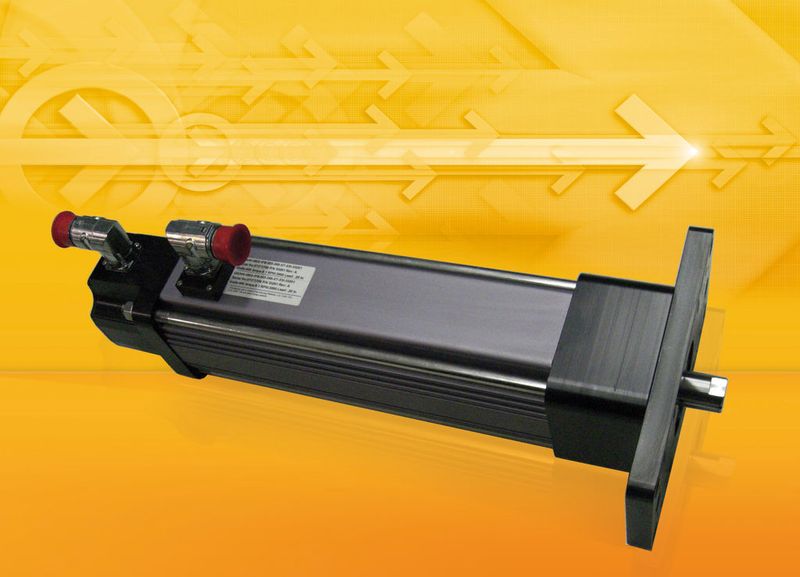 In fünf Baugrößen mit Kräften von 500 N bis 110 kN ist der GSX für die meisten Applikationen geeignet und durch die geführte Kolbenstange besonders verdrehsicher  (Bild: A-Drive)