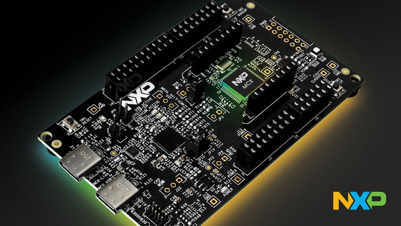 FRDM-Entwicklungsboard: Der MCX-A-Controller in seinem natürlichen Habitat. (Bild: NXP Semiconductor)