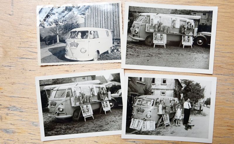 Kaum zu glauben, aber wahr: Diese Bilder hatte Paul Braun in seinem Fotoalbum entdeckt. Noch lebt der heute über 90-jährige Erstbesitzer des T1. (Bild: Dominsky – VCG)