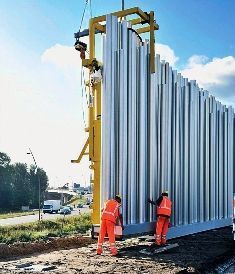 Sound of Silence – Aluminium-Lärmschutzwand  (Bild: Reed Exhibitions)