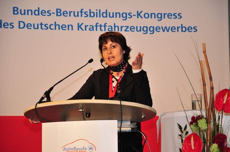 Prof. Dr. Jutta Rump vom Institut für Beschäftigung und Employability war die Hauptreferentin des zweiten Tages. (Archiv: Vogel Business Media)