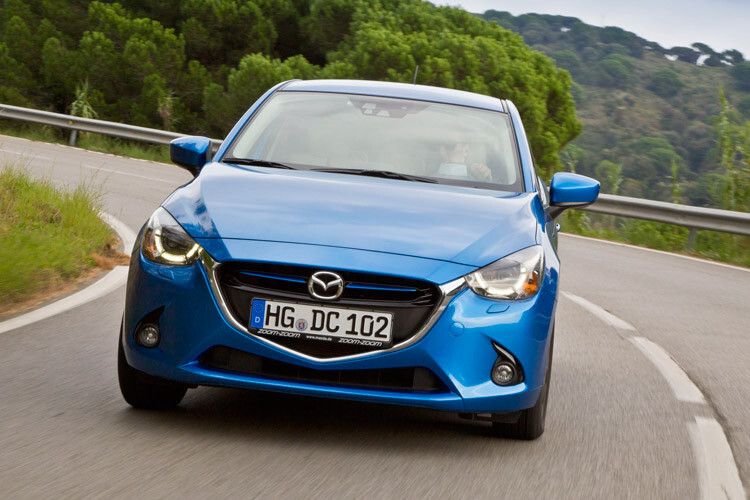 Auch den Kleinwagen Mazda 2 haben die Japaner erneuert. (Foto: Hersteller)