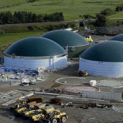 Die Biomethananlage von Weltec Biopower, gebaut für Evergreen Agricultural Enterprises Limited in Monasterevin, soll Mitte 2026 in Betrieb gehen. (Bild: Weltec Biopower)