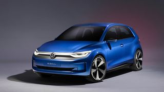 Es wird konkreter! Volkswagen hat 2023 dieses Konzept des E-Kleinwagens „ID.2all“ vorgestellt. Vor Kurzem wurde – nur der VW-Belegschaft – in Wolfsburg das Serienmodell präsentiert. (Bild: Volkswagen)