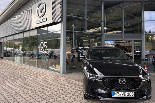 Die Wahl Group vermarktet künftig Mazda in Marburg.(Bild:  Mazda)