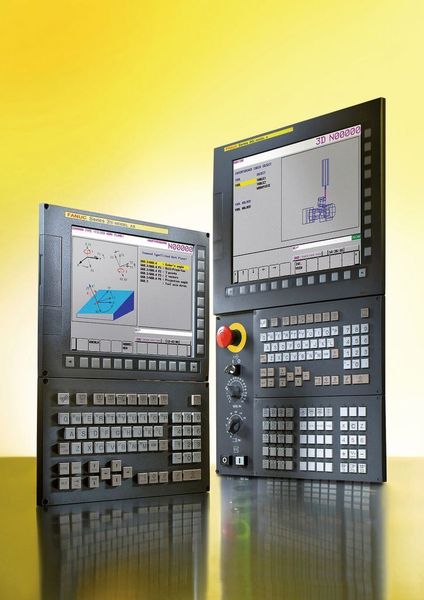 CNC-Steuerungen von Fanuc bieten zahlreiche Funktionen, um dem Bedarf von Einzelteil- und Serienfertigung gerecht zu werden. Bild: Fanuc (Archiv: Vogel Business Media)