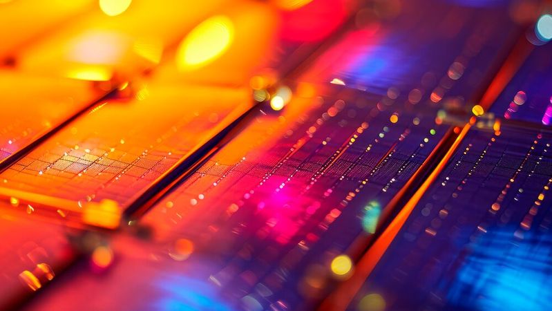 Perowskite – eine ganze Gruppe von Materialien, die eine charakteristische Kristallstruktur aufweisen – können zum Beispiel die Nutzung von Sonnenenergie effizienter, flexibler und unabhängiger machen.(Bild:  TheWaterMeloonProjec - stock.adobe.com)